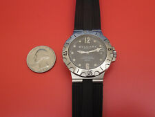 BVLGARI STEEL DIAGONO SCUBA SD38S 38MM RELÓGIO DE DATA AUTOMÁTICO MASCULINO com IMPLANTAÇÃO comprar usado  Enviando para Brazil