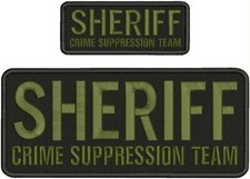 Sheriff crime emb for sale  Compton