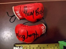 Autographed mini boxing for sale  NORWICH