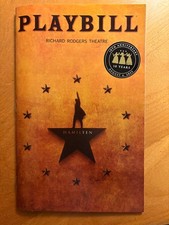 Hamilton playbilll august for sale  New York