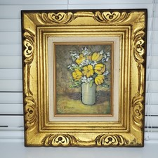 Oil painting yellow for sale  Lowell