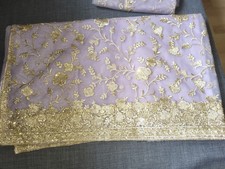Indian unstitched suit for sale  WOLVERHAMPTON