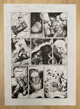 Usado, Arte em quadrinhos original Gary Frank Geiger #15, p11 Superman, Batman, artista Hulk comprar usado  Enviando para Brazil