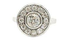 Bague ancienne gris d'occasion  Paris X