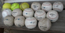 Lot softballs brand for sale  Saint Ignatius