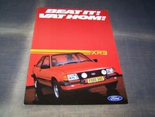 TOPRARITÄT Herrlicher Prospekt Ford Escort XR3 von 1980 Südafrika !!! comprar usado  Enviando para Brazil