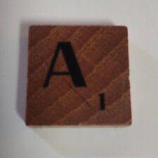 Dark wooden scrabble for sale  BRENTWOOD