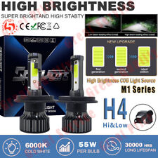 110W 24000LM H4 Hi/Lo Beam LED Ampoule Voiture Feux Lampe Kit Phare 6000K, usado comprar usado  Enviando para Brazil