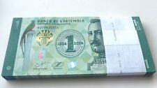 Guatemala 1 Quetzal 2023 2024 comemorativo 100º P 129 novo LOTE 100 UNC 1 pacote comprar usado  Enviando para Brazil