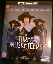 The Three Musketeers (4K UHD Blu-ray) Christopher Lee Raquel Welch (UK IMPORT) comprar usado  Enviando para Brazil