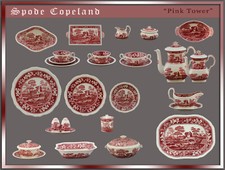 Spode copeland pink gebraucht kaufen  Dortmund
