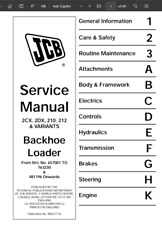 212 jcb backhoe for sale  Pompano Beach