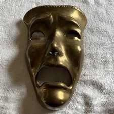 Vintage brass mask for sale  Sicklerville