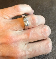 Diamonique ring grösserem gebraucht kaufen  Berlin