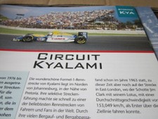 Formel 1 Archiv Strecken Circuit Kyalami Südafrika comprar usado  Enviando para Brazil