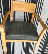leather covered arm chair for sale  Des Plaines