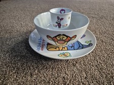 Children plate bowl for sale  LUTTERWORTH