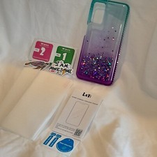 Usado, Samsung Galaxy A32 5G fluido glitter corações com protetores de tela azul-petróleo/roxo comprar usado Usado, Samsung Galaxy A32 5G fluido glitter corações com protetores de tela azul-petróleo/roxo comprar usado  Enviando para Brazil