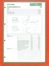 Leyland trucks plateau d'occasion  Les Bordes