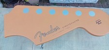 ((( OFFICIAL FENDER STRATOCASTER HEADSTOCK COFFEE TABLE 48X18 INCHES RARE ))) for sale  LONDON