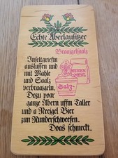 Ddr holz schild gebraucht kaufen  Bogel, Mieheln, Weyer