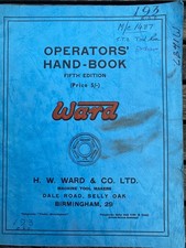 Operators hand book for sale Operators hand book for sale  RIPLEY