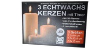 Echtwachs led kerzen gebraucht kaufen  Deutschland