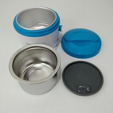 Aquecedor de alimentos/almoço Crock-Pot 20 oz branco/azul comprar usado  Enviando para Brazil