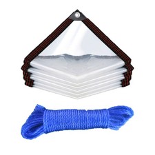 Abdeckplane transparente ösen gebraucht kaufen  Aspisheim, Grolsheim