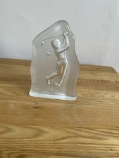Glass golf trophy for sale  CHELMSFORD