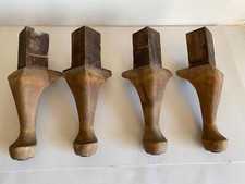 Conjunto de 4 pernas antigas de madeira para sofá-cama comprar usado  Enviando para Brazil