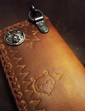 Wallet custom leather for sale  El Paso