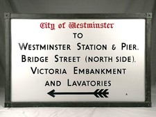 Original 1930 enamel for sale  CLEVEDON