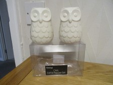 Owl salt pepper for sale  BEVERLEY