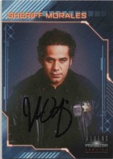 JOHN ORTIZ - Sheriff Morales-Aliens vs Predator Requiem - Cartão de troca autógrafo, usado comprar usado  Enviando para Brazil