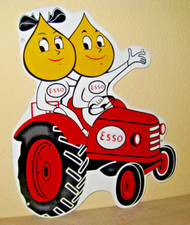 Esso emaille schild gebraucht kaufen  Cochem
