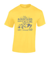 Mountains calling mens for sale  MANCHESTER