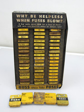 Vintage buss fuses for sale  Franklin