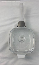 Molho CorningWare P-1-B floral formato quadrado pote com alça e tampa comprar usado  Enviando para Brazil