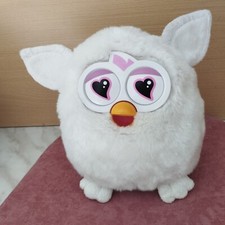 Peluche furby blanche d'occasion  Audenge