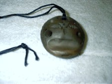 Colar de apito de flauta de argila vintage Ocarina instrumento de arte popular feito à mão comprar usado  Enviando para Brazil