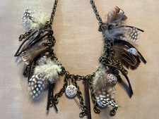 Boho feather stone for sale  Lancaster