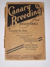 Canary breeding beginners for sale  RUSHDEN