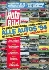 3) Auto Bild 40/1993 - Opel Astra Cabrio 2.0 mit 1 - Ford Escort XR3i Cabrio mit, usado comprar usado  Enviando para Brazil