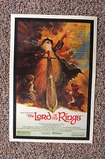 lotr poster for sale  Augusta