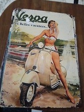Insegna targa vespa usato  Cosenza