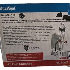Duravent 6dp duraplus for sale  Noblesville