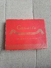 Vintage canasta set for sale  EXETER
