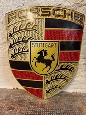 Emailschild riginal porsche gebraucht kaufen  Tholey