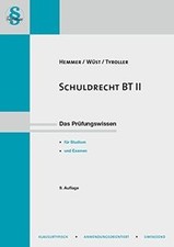 Schuldrecht hemmer karl gebraucht kaufen  Berlin